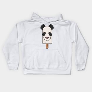 Animal Popsicle Panda Bear Ice Cream Summer Gift Kids Hoodie